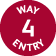 4 way entry